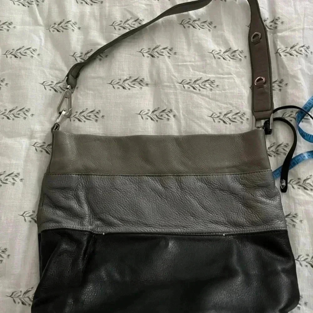 Perlina Leather Purse Three tone leather - Picture 11 of 13